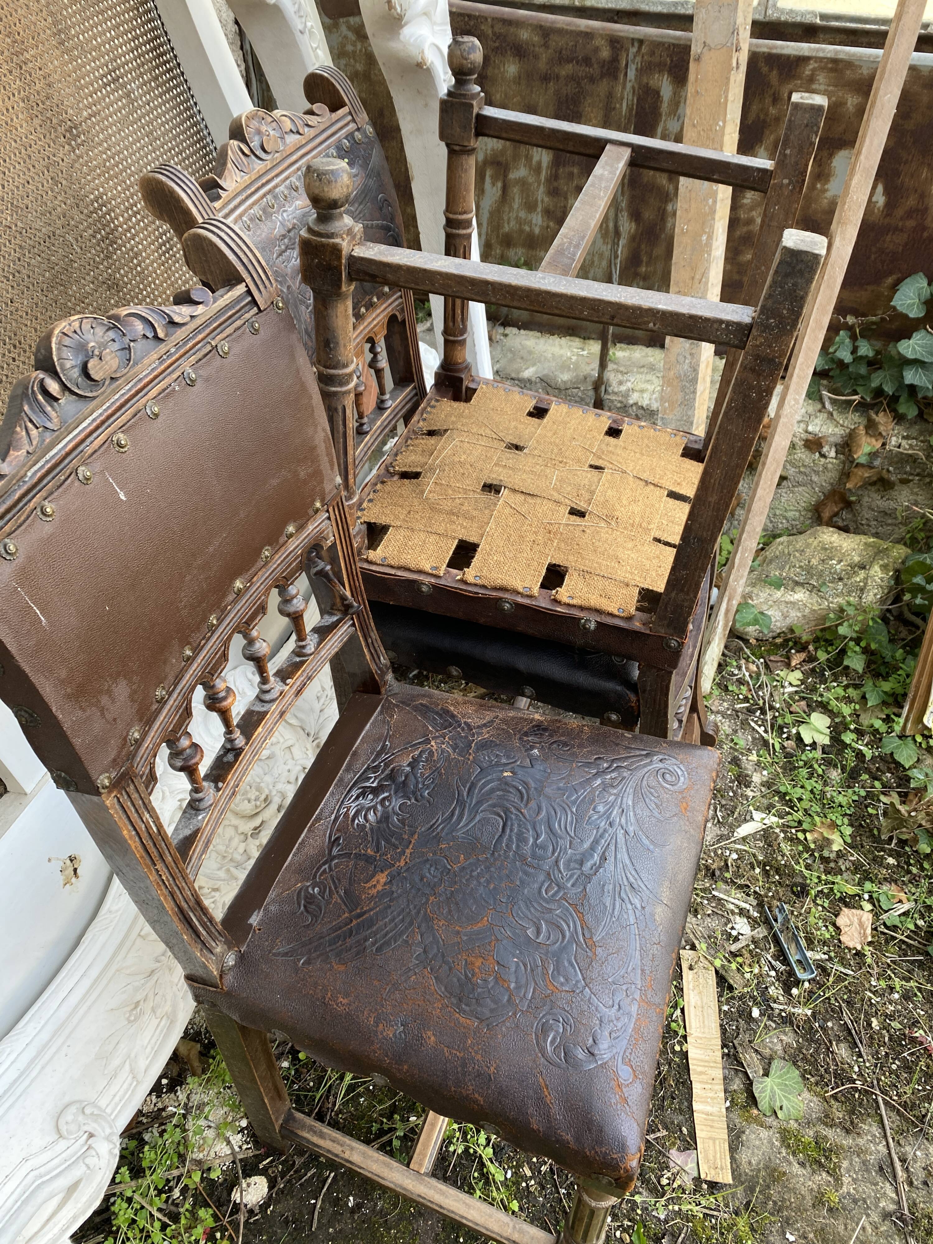 lot de 12 chaises