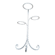 Plant holder: grey wrought iron tripod