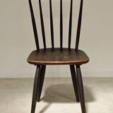 Danish office chair in solid wood