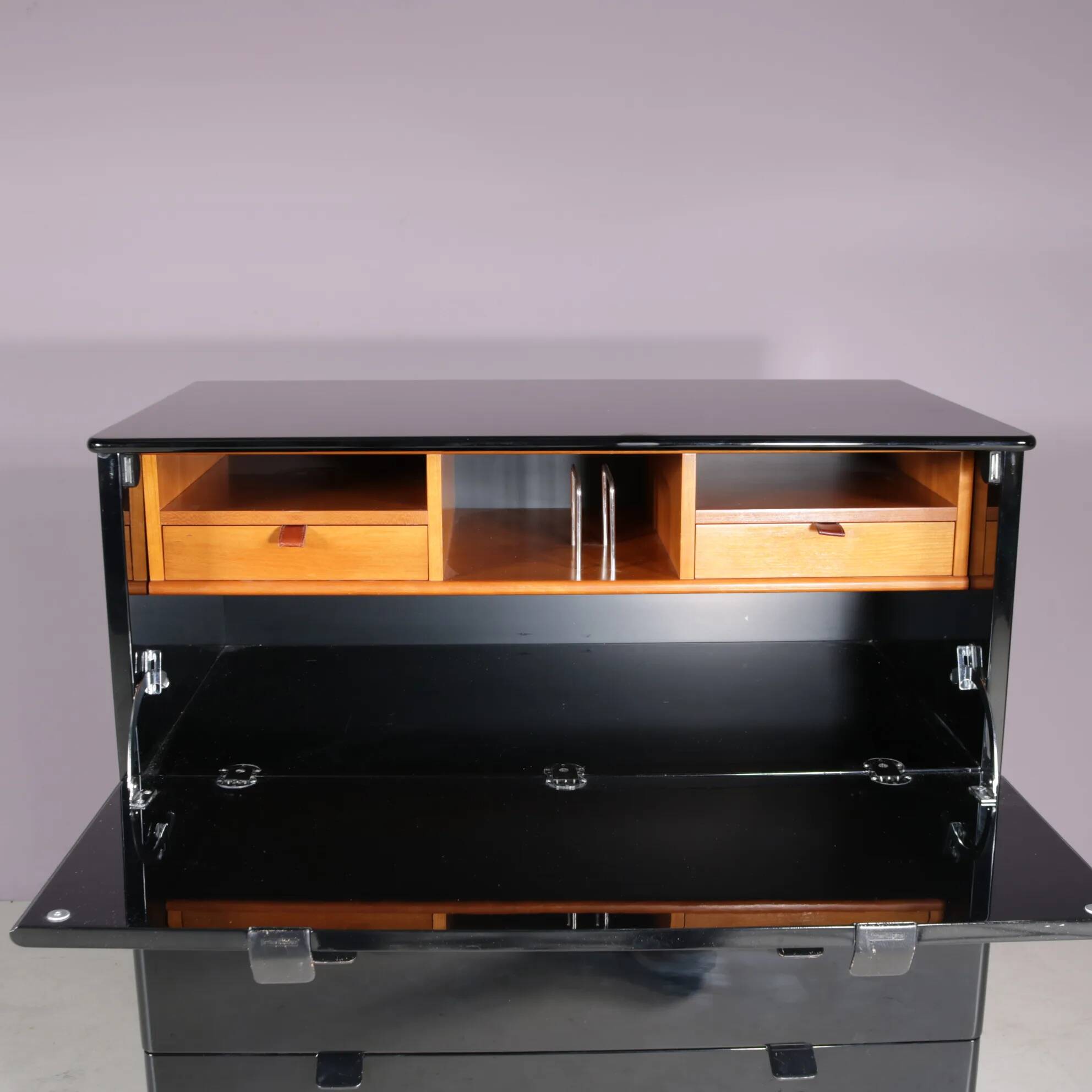 1980s Peter Maly secretary cabinet for Interlubke, Germany