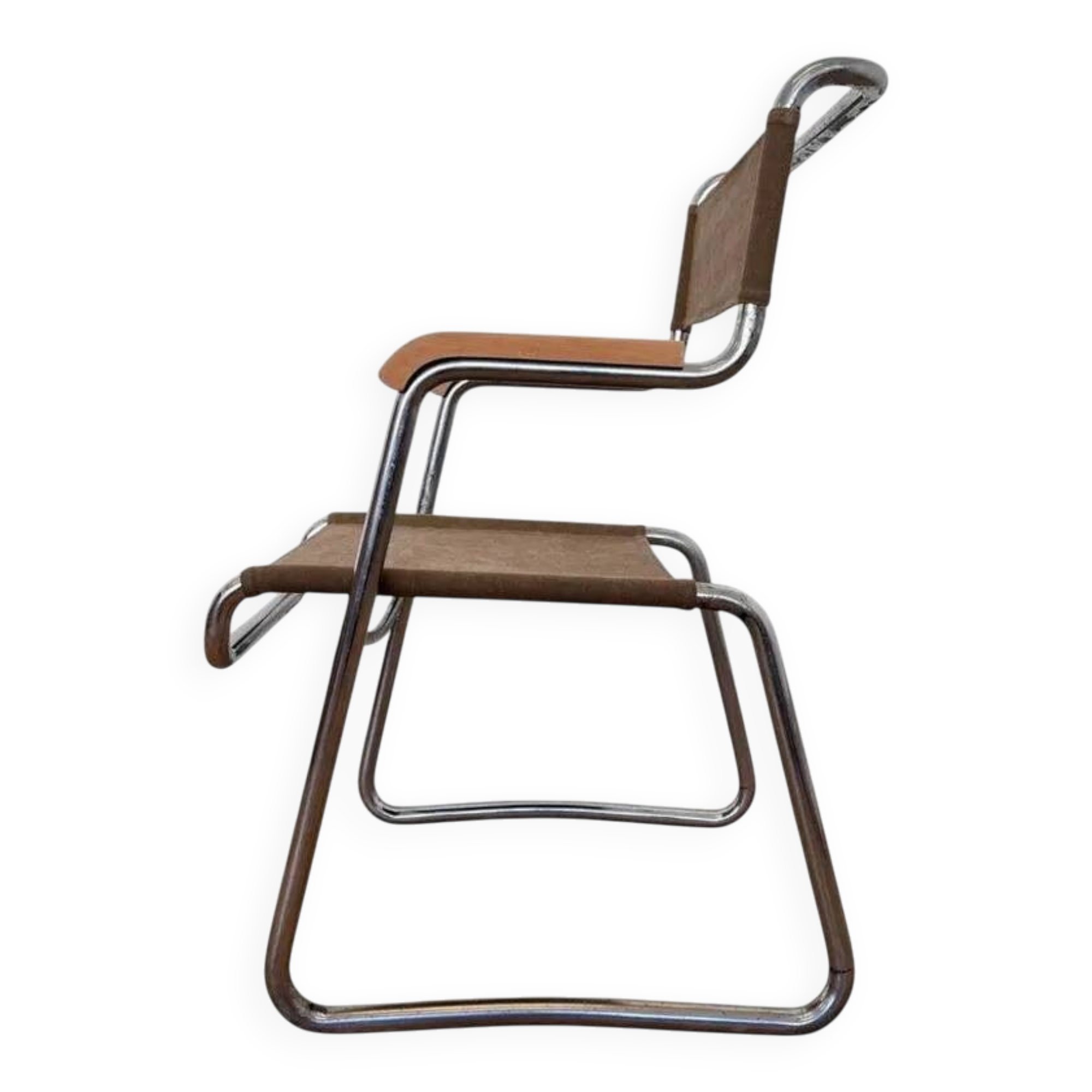 Karel ORT Chrome Bauhaus Chair by Hynek Gottwald - 1930