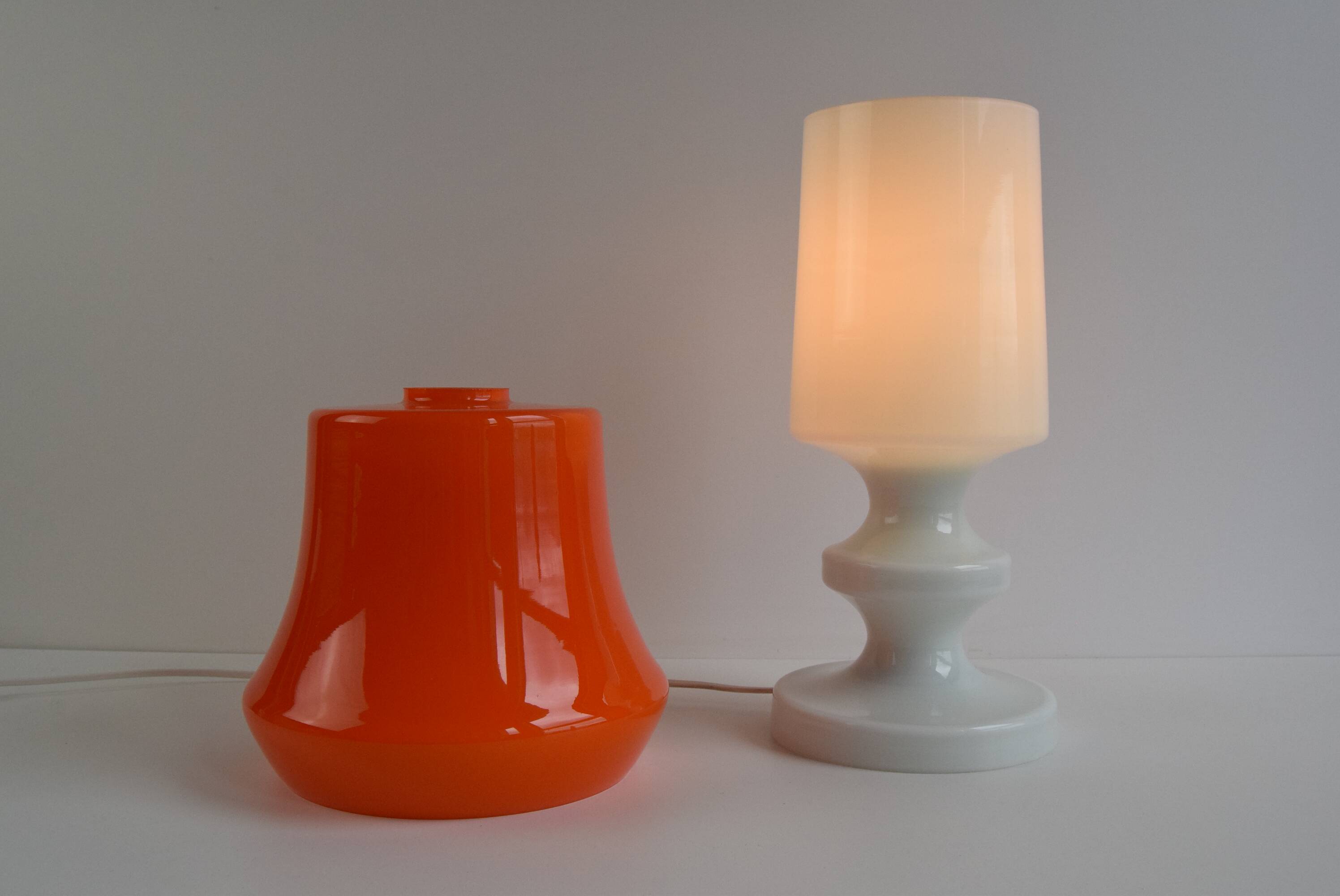Mid-century glass table lamp by Stepan Tabera