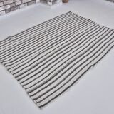 Neutral Vintage Oushak Hemp Kilim sku 3725