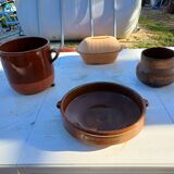 Set of 4 terracotta pottery