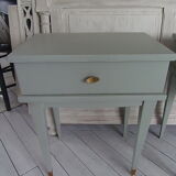 Two vintage bedside tables