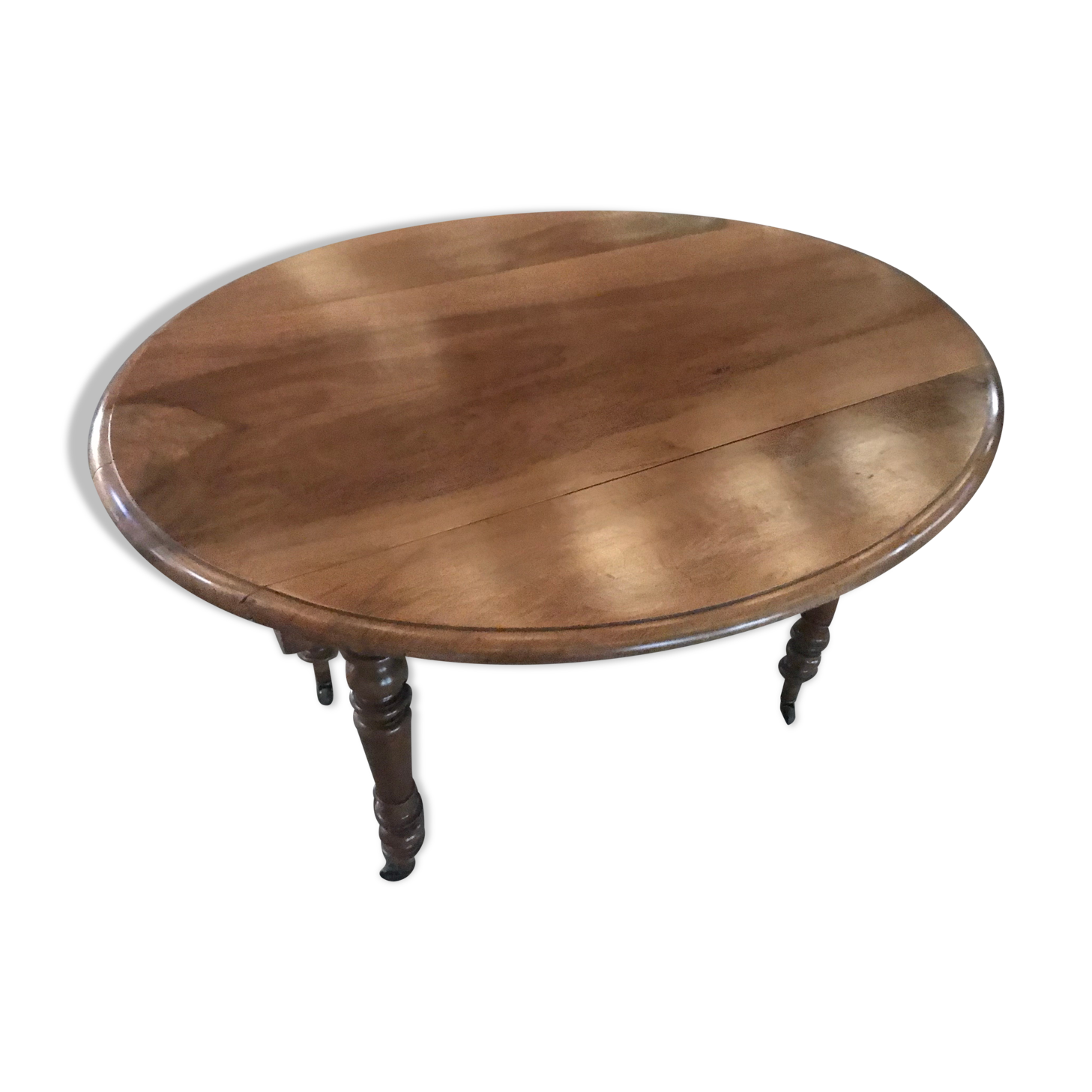 Table à volets Louis Philippe avec une rallonge