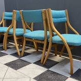 4 dining chairs by Ludvik Volak 1960s