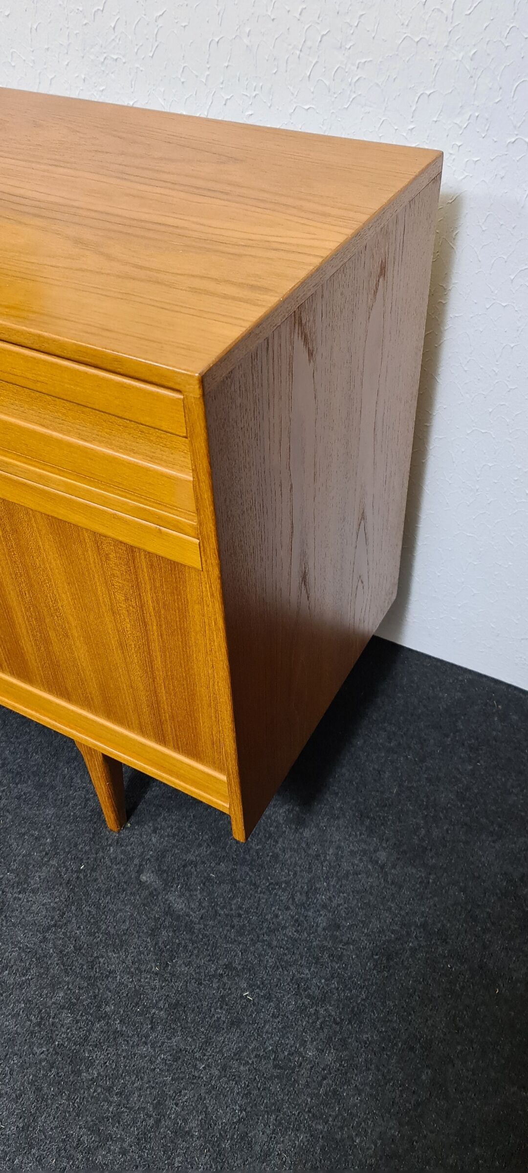 Vintage teak German sideboard by  Mustering