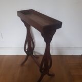 Late 19th century solid mahogany side table