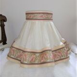 doubled skirted lampshade