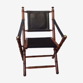 Colonial style armchair
