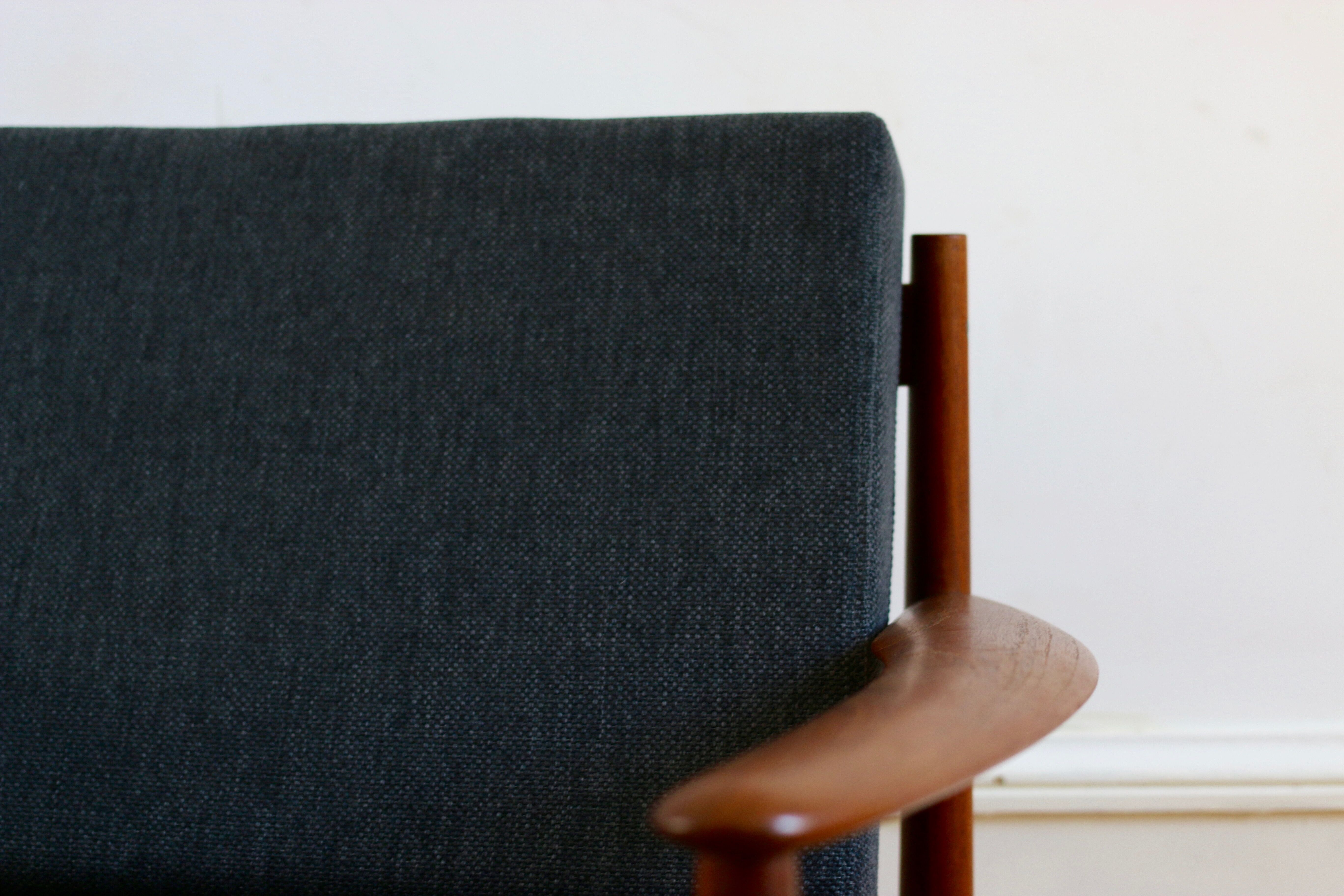 Scandinavian armchair Grete Jalk teak