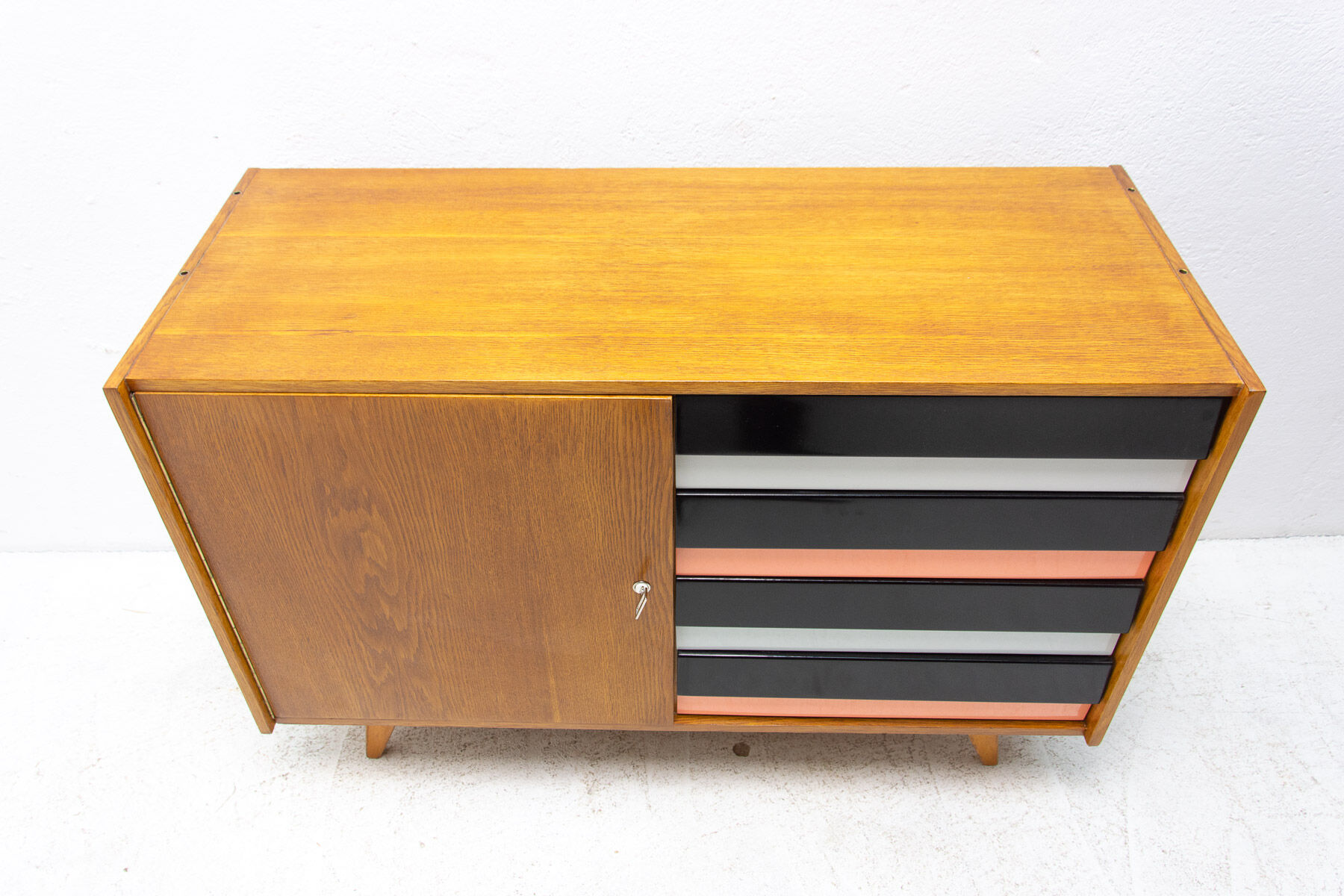 Mid century chest of drawers U-458 by Jiri Jiroutek, Czechoslovakia, 1960´s