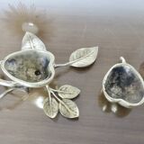 Antique bronze jewellery box, small catchall, Art Nouveau, 1920s