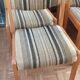6 chaises scandinaves années 60