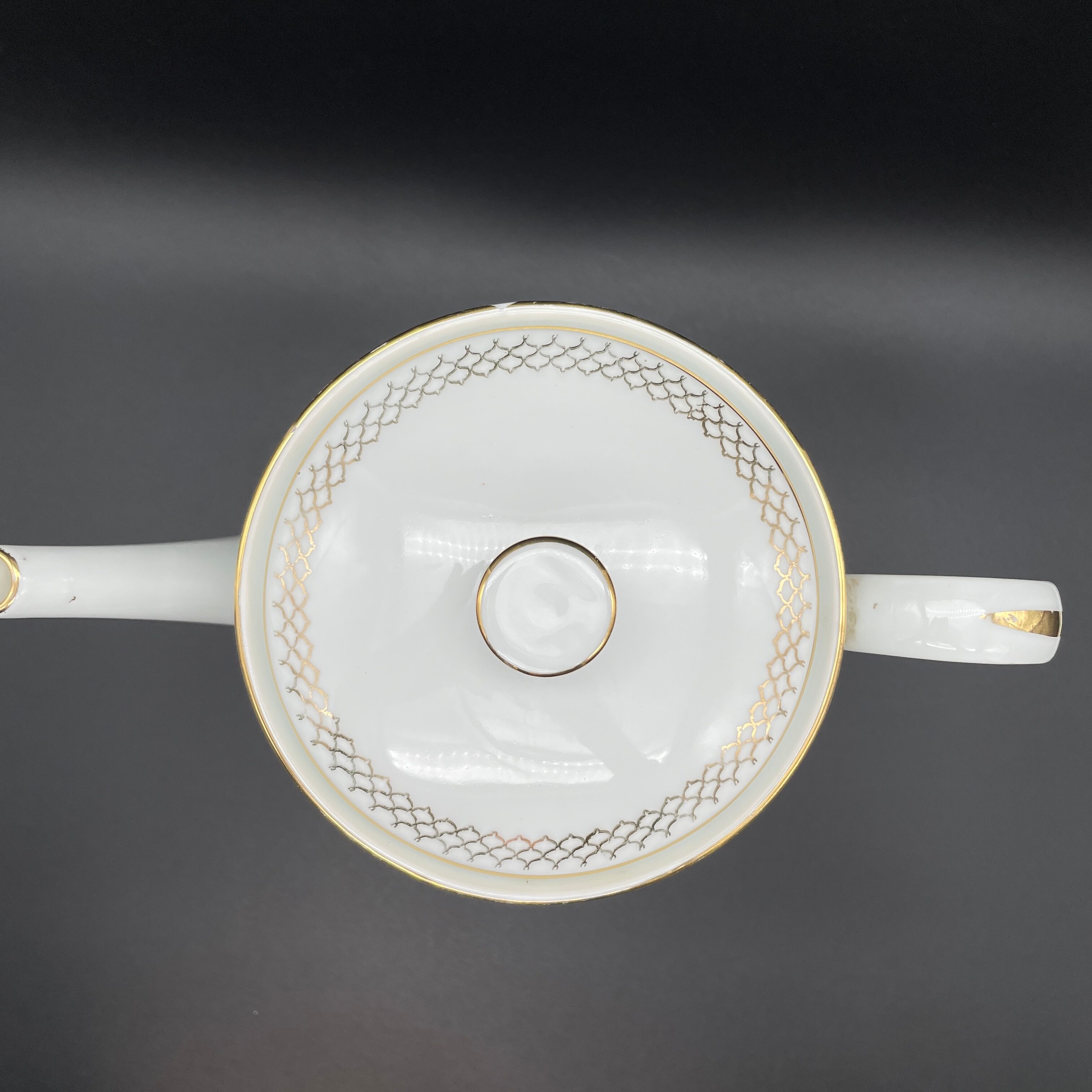 Limoges enamel teapot