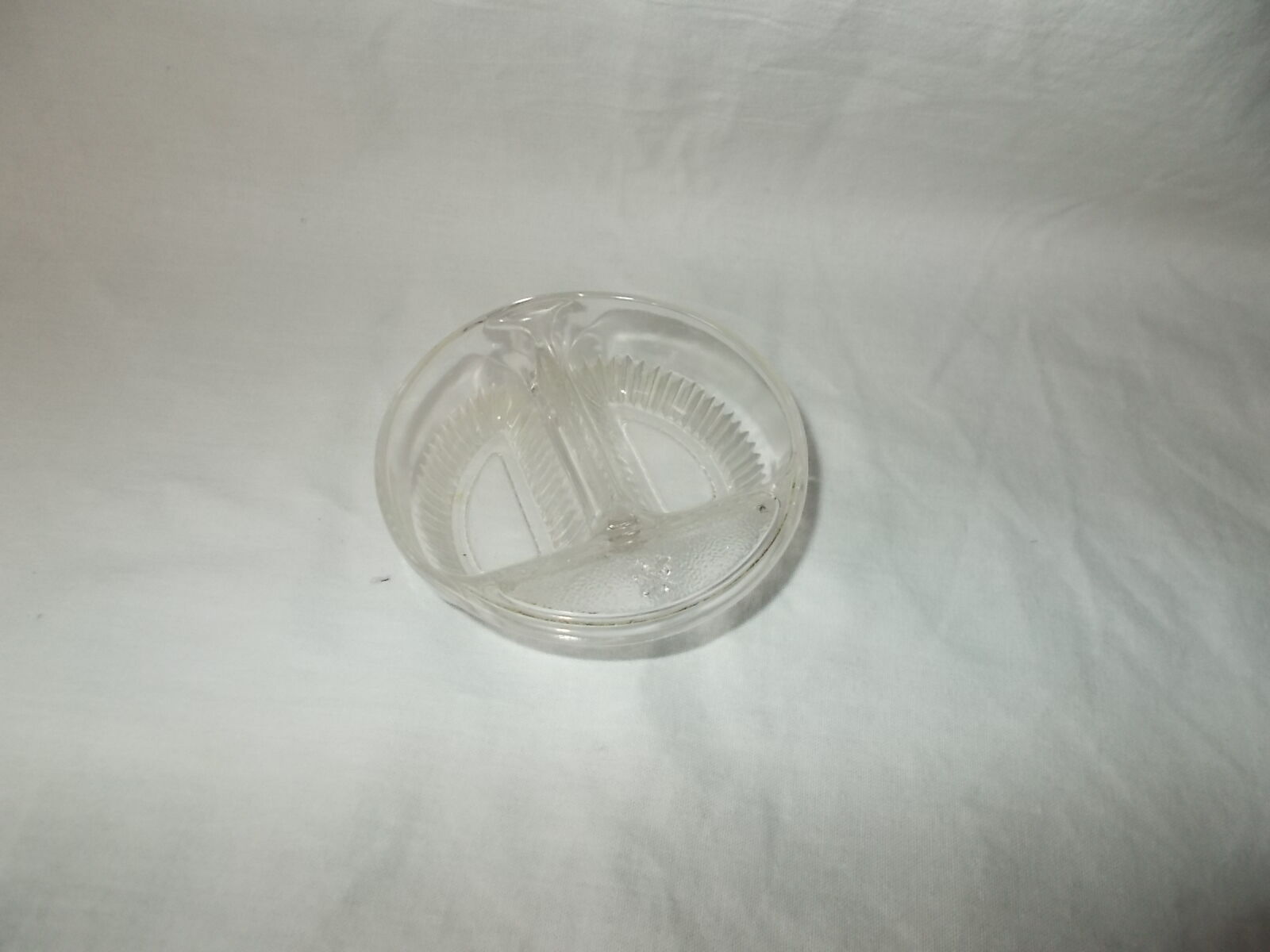 Cast glass pepper shaker