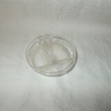 Cast glass pepper shaker