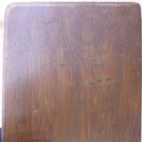 Pair of solid oak farm bench