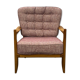 "José" armchair in solid oak by Guillerme & Chambron for Votre Ma