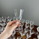 Service of 54 crystal glasses from Saint Louis, Cerdagne model, 20th century.