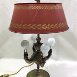 Bouillotte lamp with 4 lights