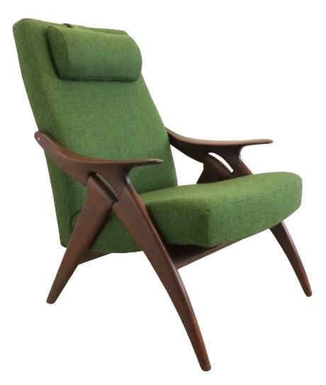 Dutch design classic - mid century  De Ster de Knoop fauteuil 'Overdinkel'