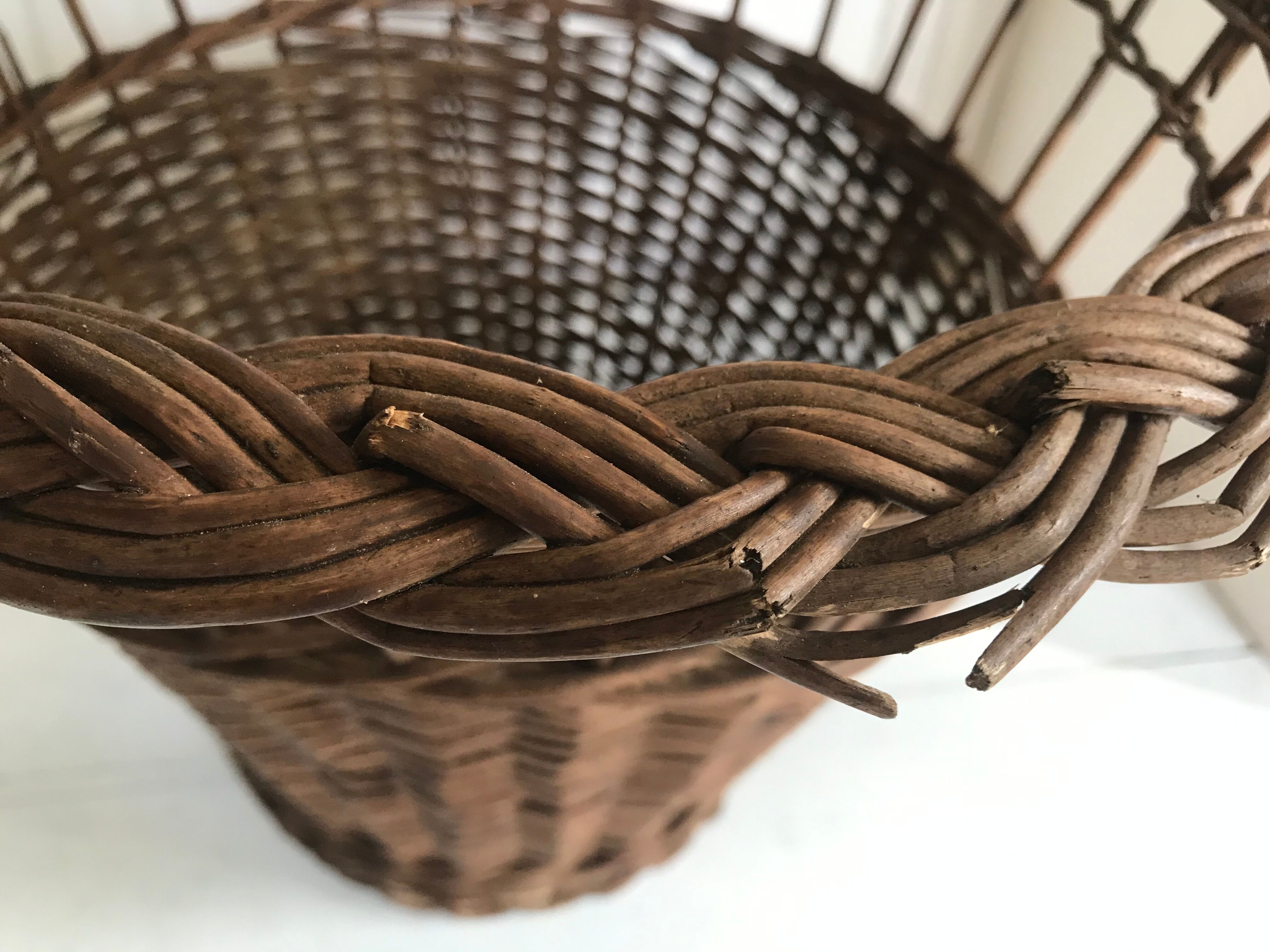 Vintage paper basket