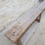 Old farm bench