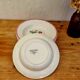 Set of 7 deep plates Digoin Sarreguemines Floral Bouquet