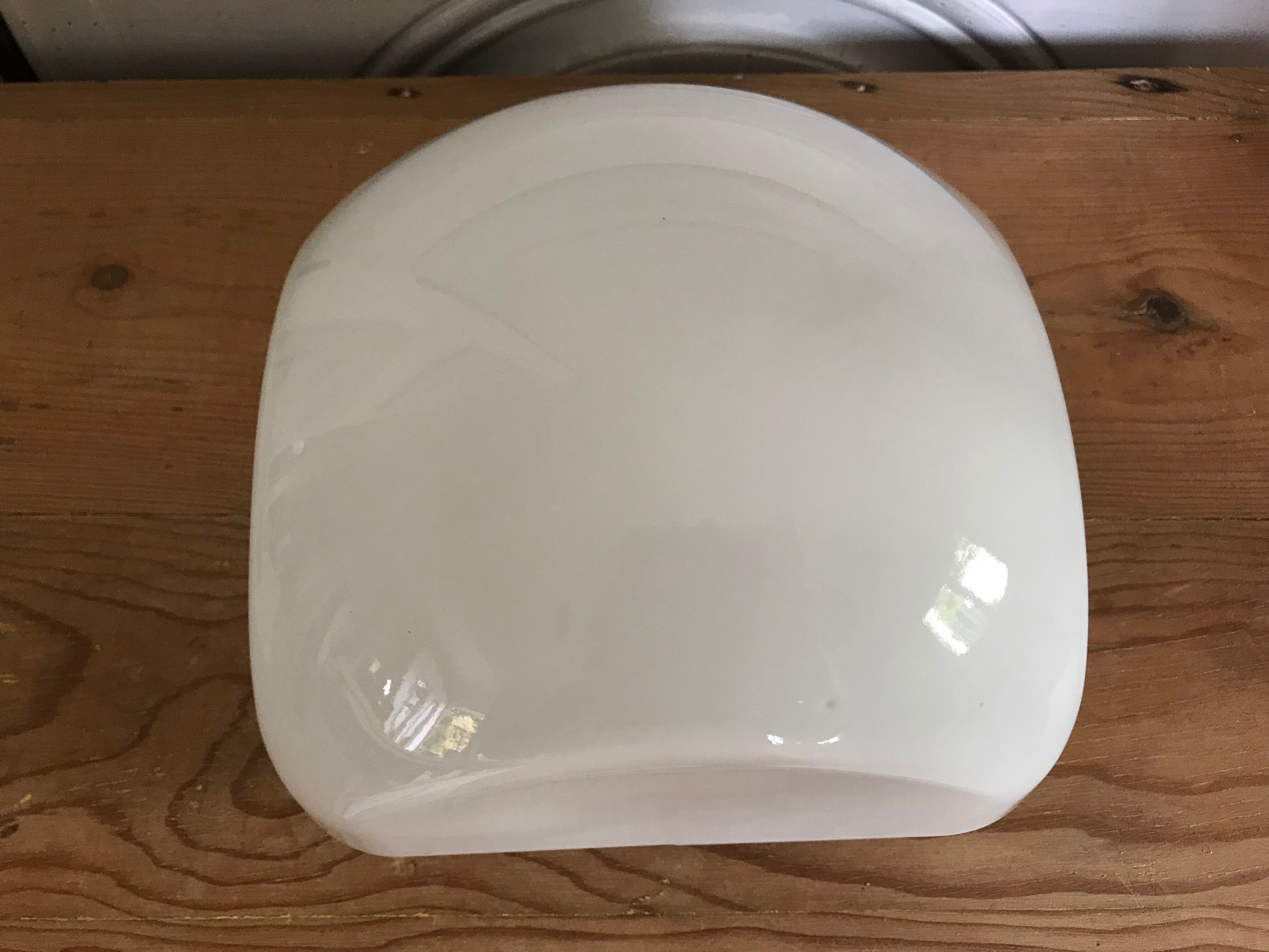 Ceiling lamp opaline 20X20