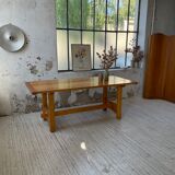 Mountain furniture table in pine 2m
