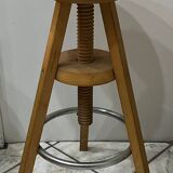 Vintage wooden stool