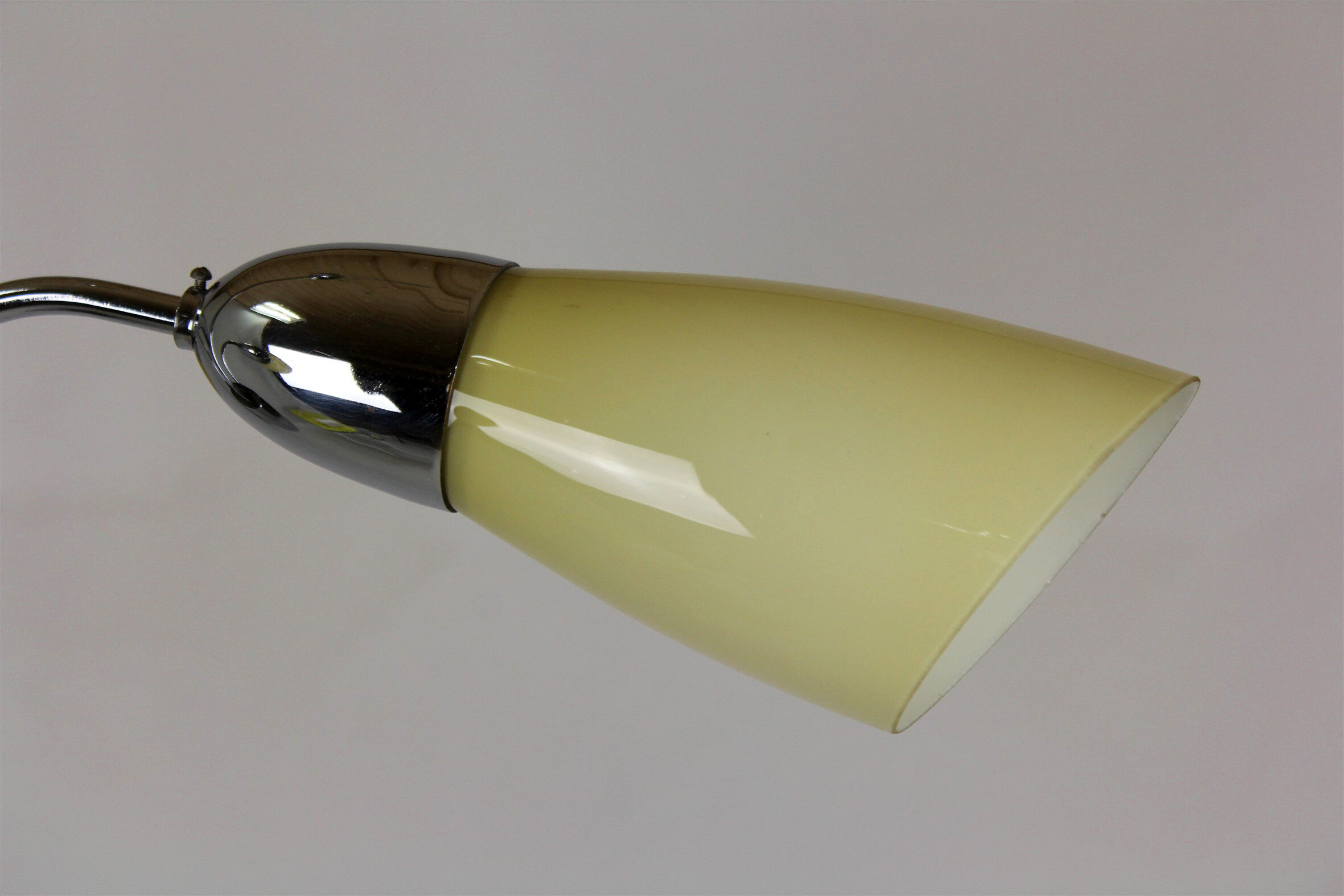 Vintage Chrome Three-Armed Ceiling Lamp from Instala Decin, 1950s