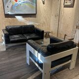 Bastiano sofa and armchair by Afra & Tobia Scarpa