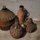 Set of 4 old demijohn carboys