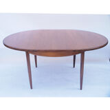 Scandinavian round table Gplan a butterfly extension