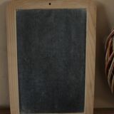 Ardoise école bois vintage
