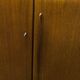 Scandinavian wardrobe 1960 teak 4 doors, 3 drawers, 2keys