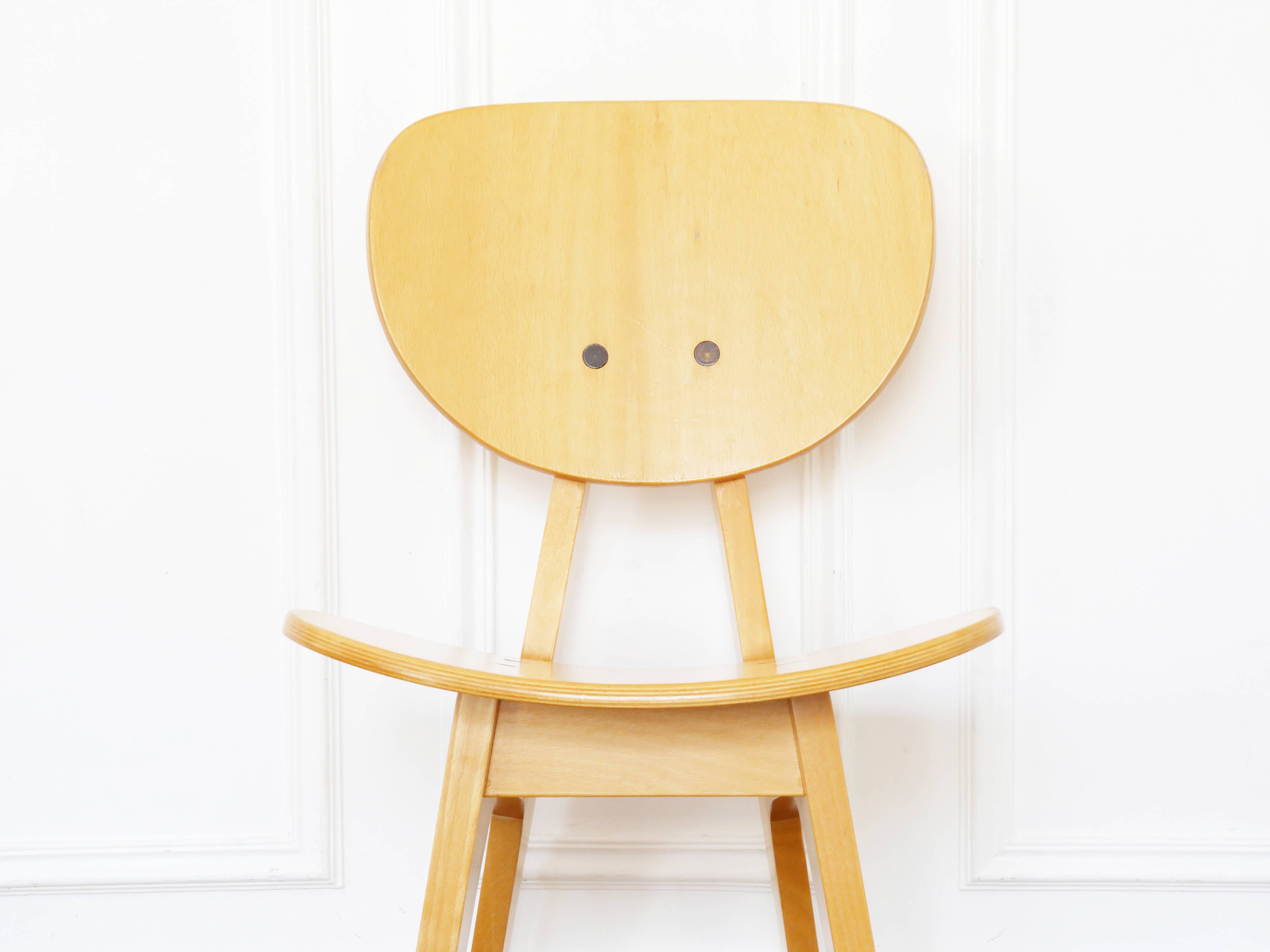 Chaise - junzo sakakura - modèle 3221 - tendo mokko