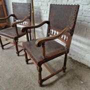 2 Henri II armchairs