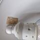 Set of Three Midcentury Wall Lamps Hustadt Leuchten, Germany, 1970s