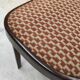 Set of 4 Thonet Art Deco chairs, 1930s, fabric and walnut