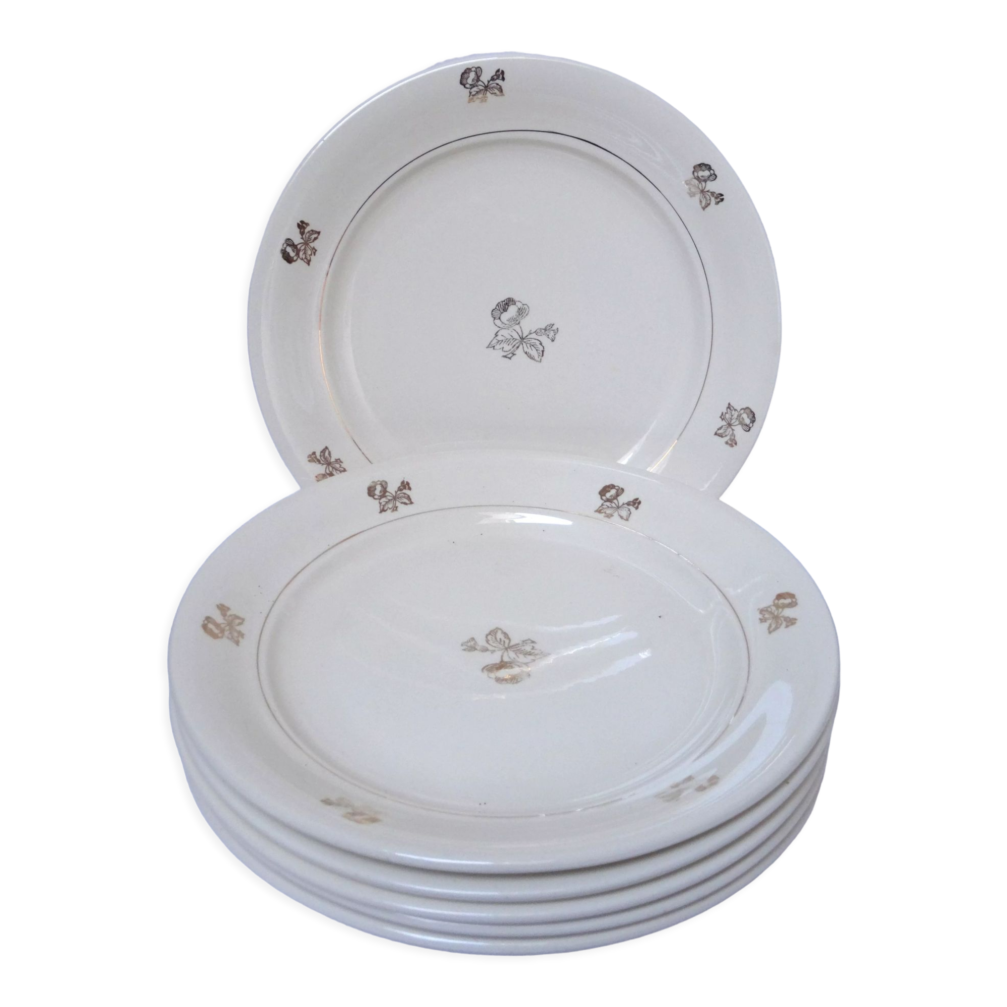 6 flat plates Villeroy & Boch