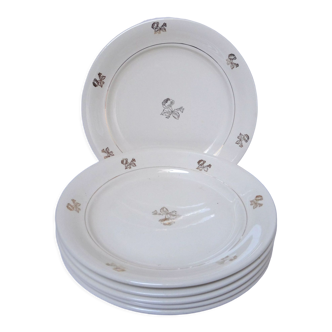 6 flat plates Villeroy & Boch