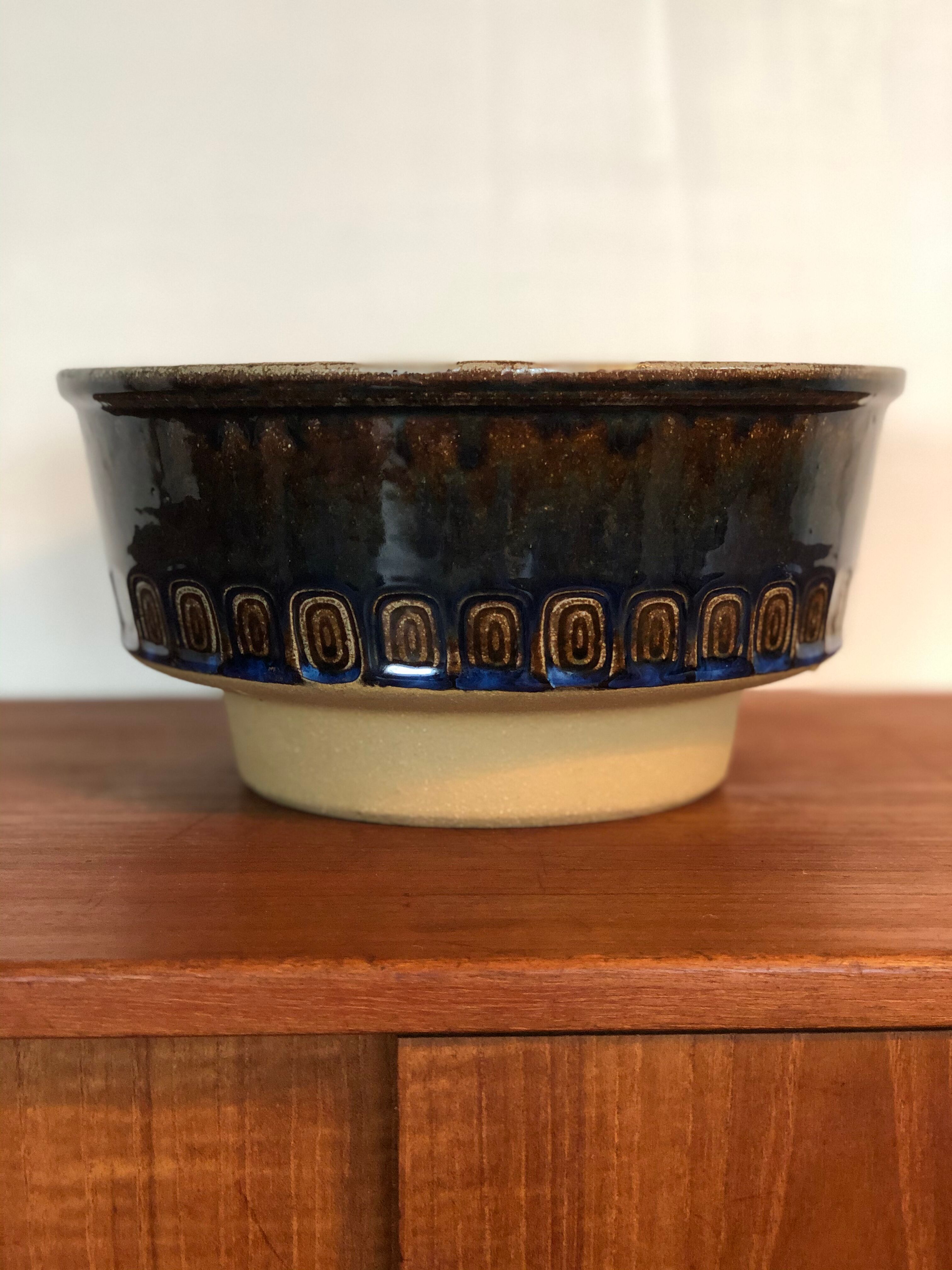 Plat de Maria Philippi pour poterie Søholm Danemark