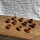 Mini cup, saucer or egg cup in teak H5 D5