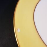 Piédouche plate in Limoges porcelain