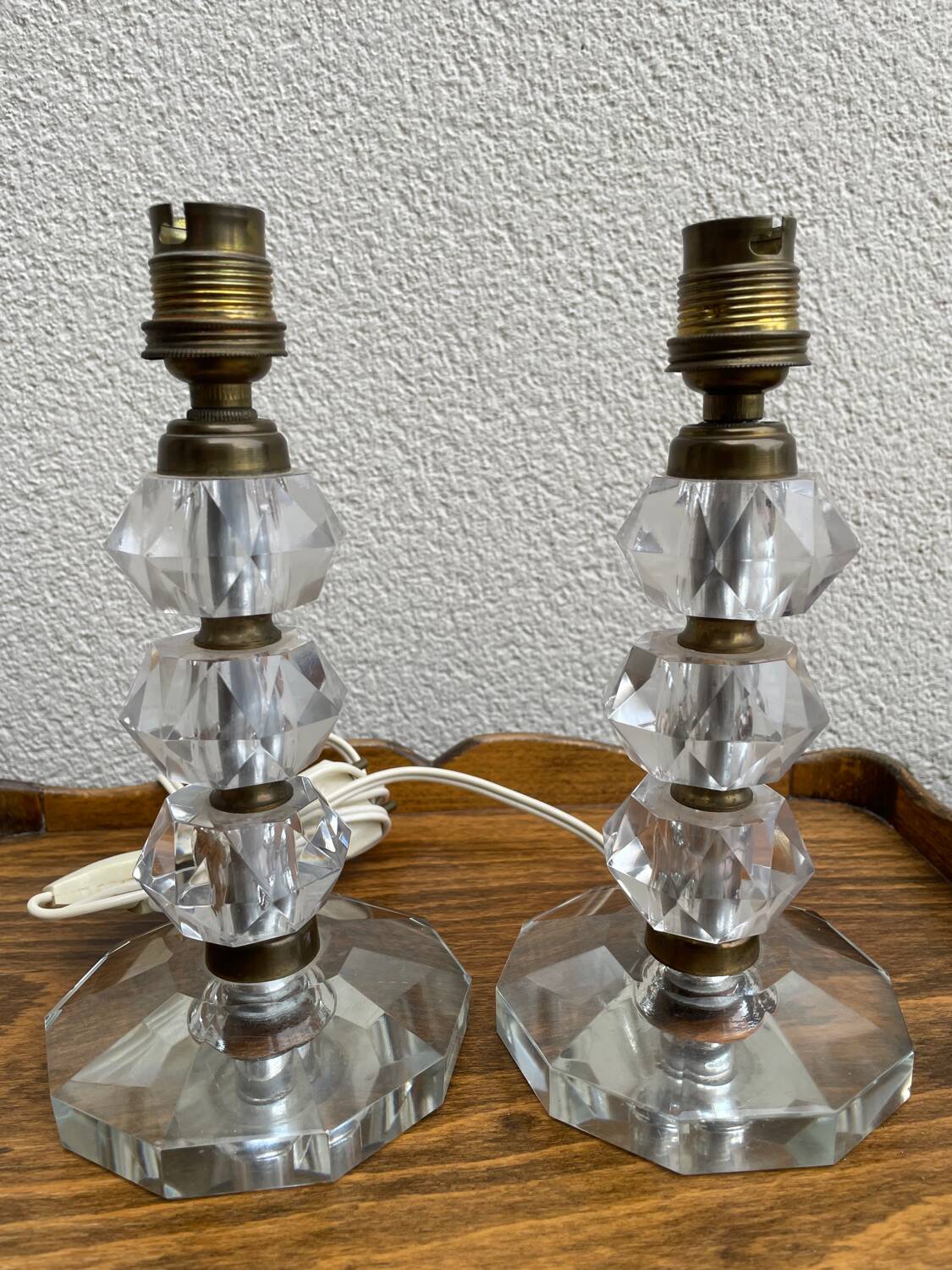 Pair of Art Deco lamps