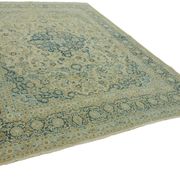 Hand-Knotted Persian One of a Kind 1970s 270 cm x 366 cm Beige Wool Carpet